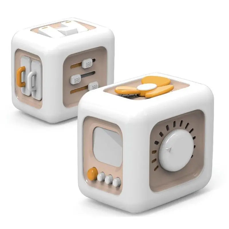 6 In 1 Sensory Activity Cube Toy