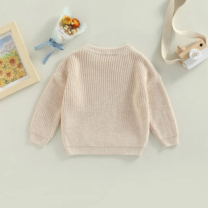 Long Sleeve Knitted Sweater