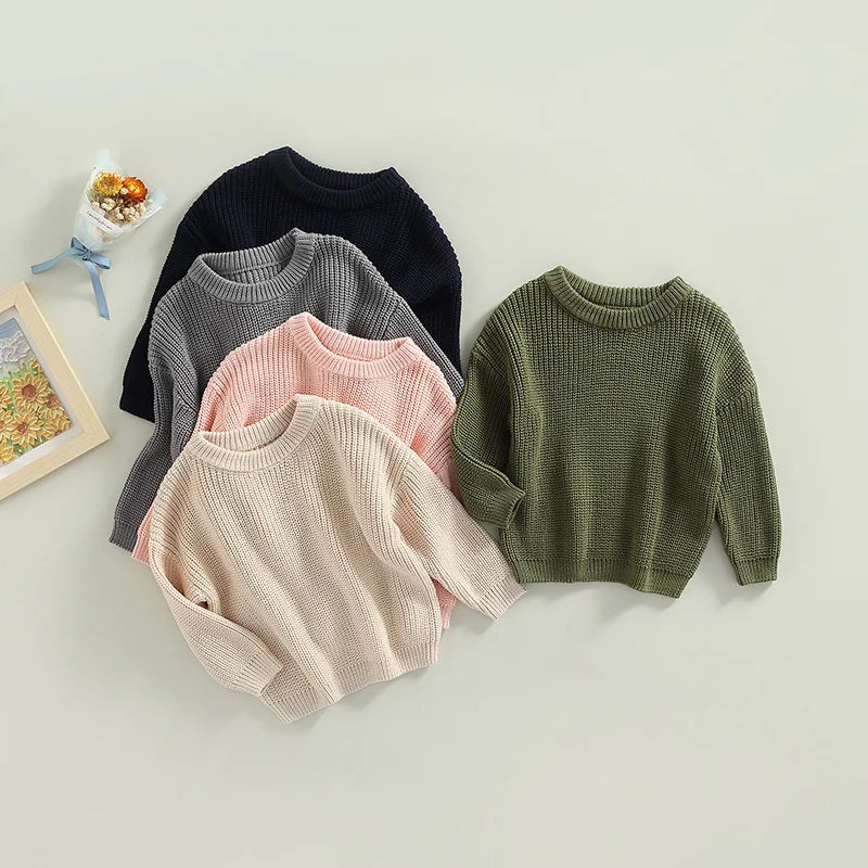 Long Sleeve Knitted Sweater