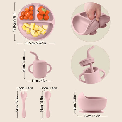 Silicone Baby Feeding Set